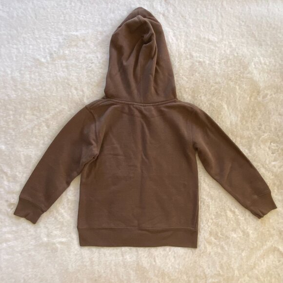 John Deere Tractor Brown Hoodie Pullover Sweatshirt Boy's Size 6 - Picture 5 of 7